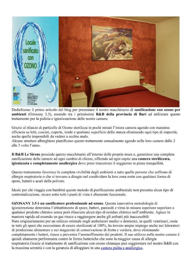 Cellamare Le Sirene Bed And Breakfast المظهر الخارجي الصورة